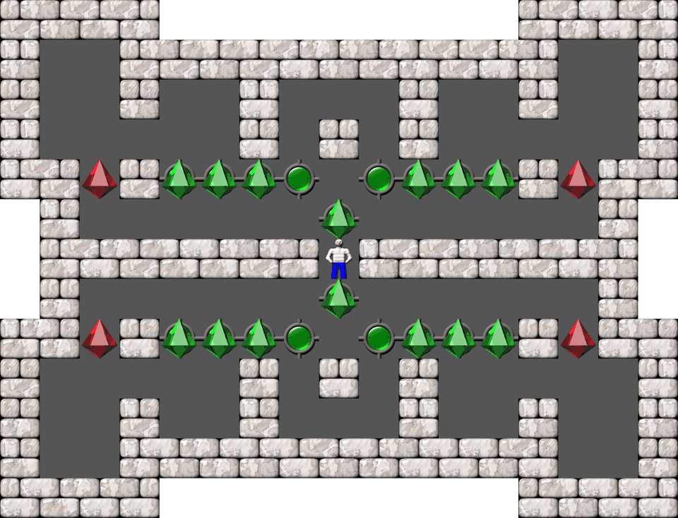 Sokoban Sharpen Collection level 135